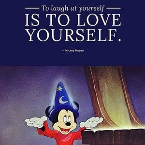 TO LAUGH AT YOURSELF